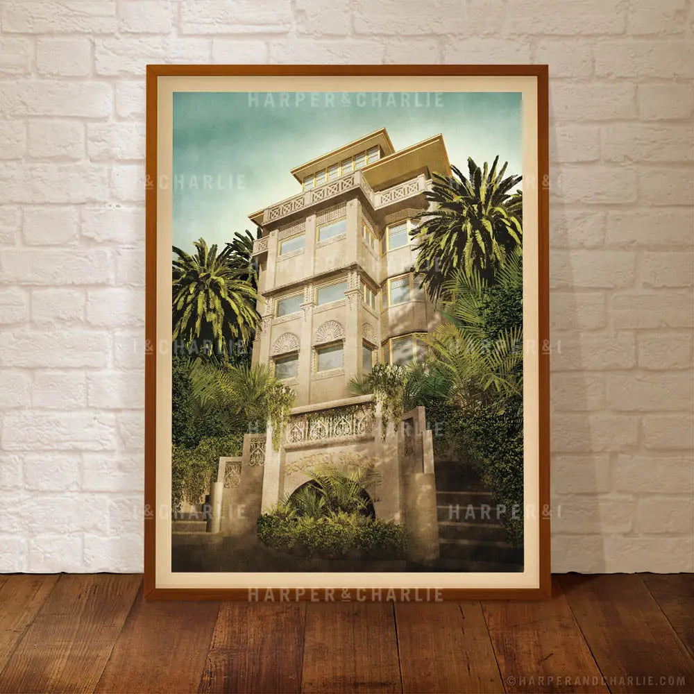 Beverley Hills Apartments colour print, Melbourne Prints