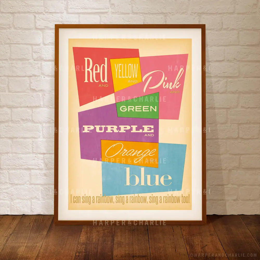 I Can Sing A Rainbow Kids&