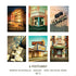harper and charlie Melbourne postcard pack set 6
