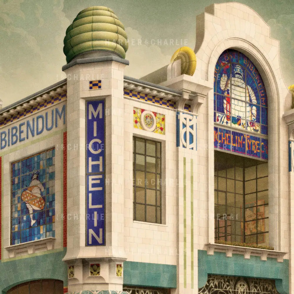 Michelin-House-Colour-Print-Close-Up-View-by-Harper-and-Charlie