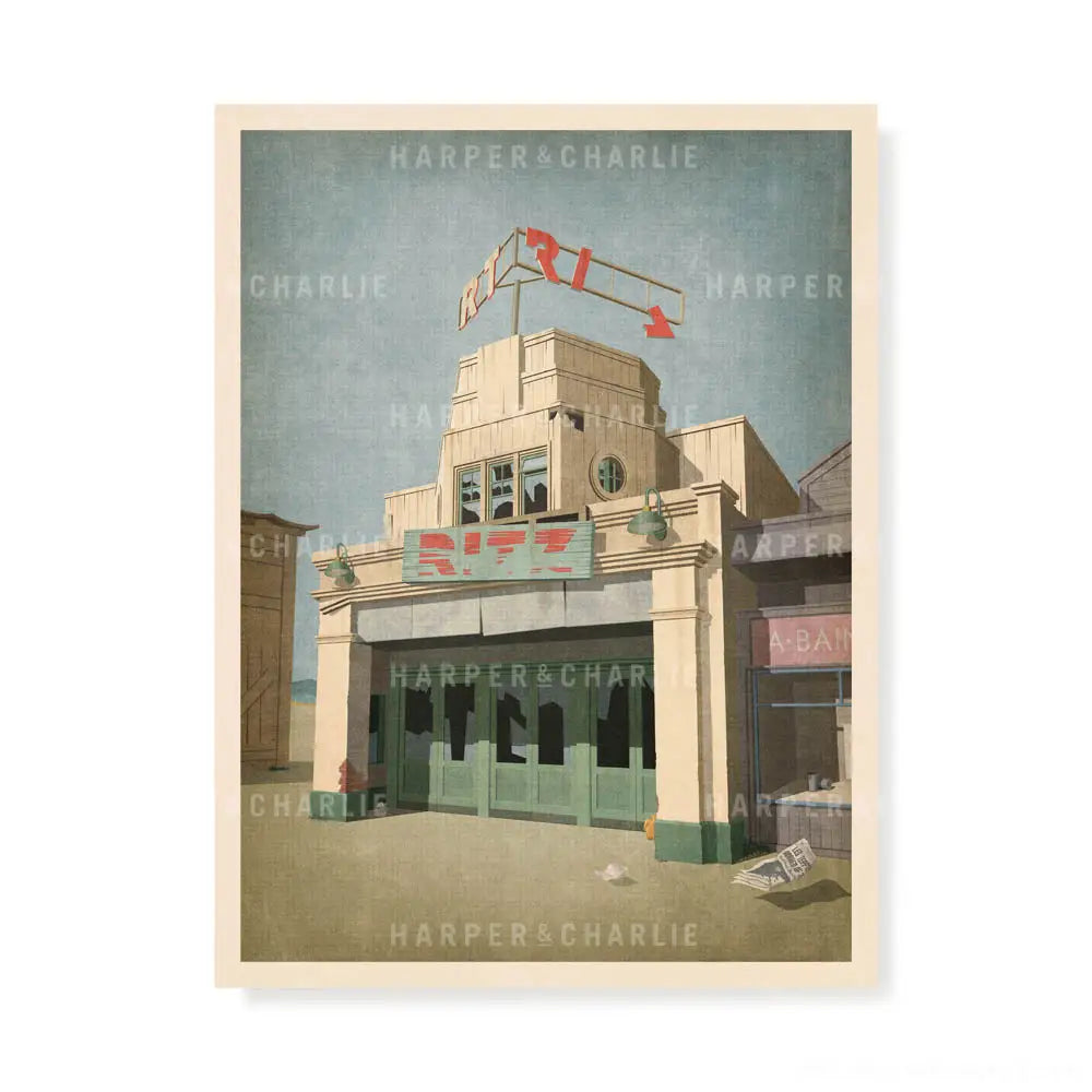 Ritz Theatre Vintage Print