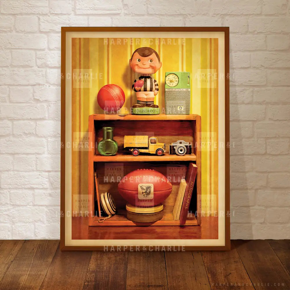 Treasured Possessions Collingwood Vintage Print