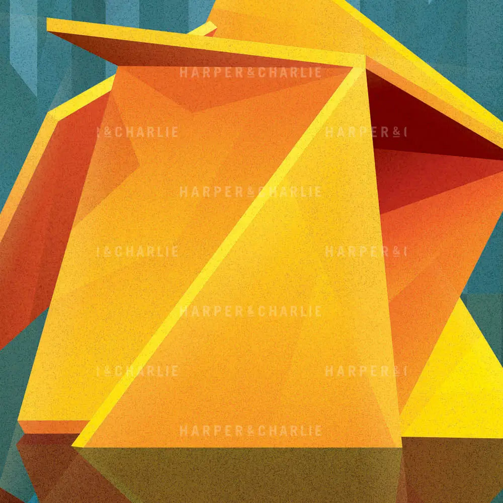 Vault Melbourne colour print close up view
