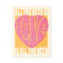 All You Need Is Love Colour Print by Harper and Charlie