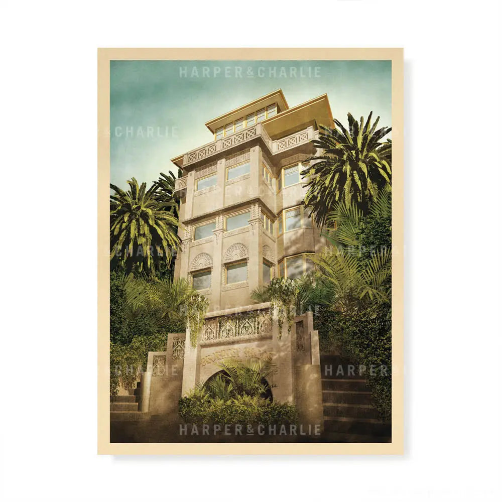 Beverley Hills Apartments colour print, Melbourne Prints