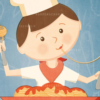Bon Appetit Kids Print