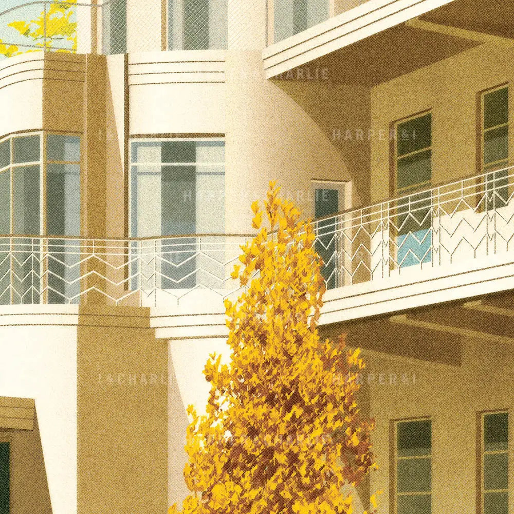 Burnham Beeches, Dandenong Ranges, Melbourne Print Close Up View