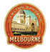 Carlton Gardens Melbourne Travel Sticker