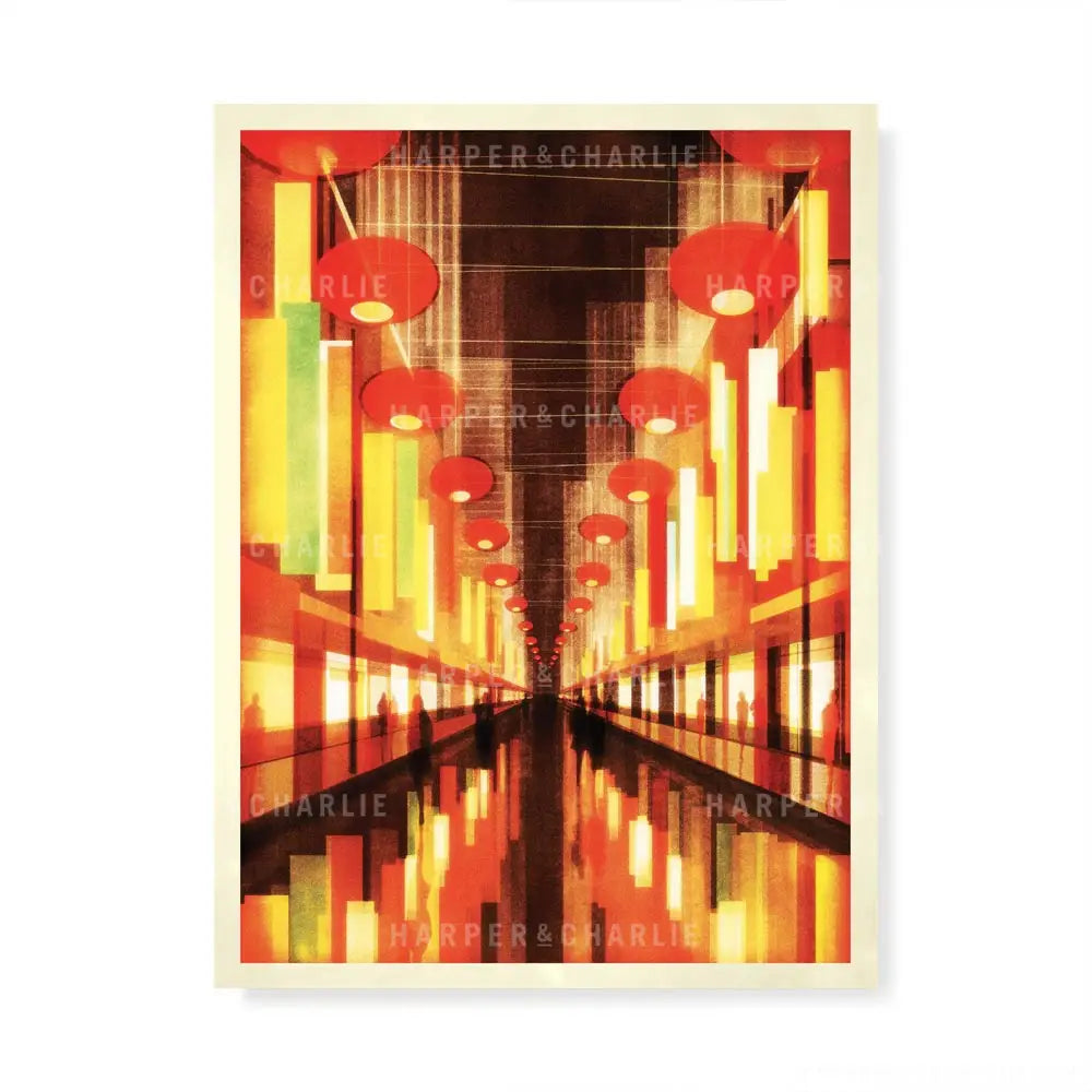 Chinatown Melbourne print by Harper and Charlie