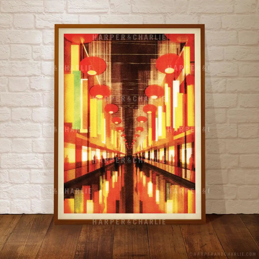Chinatown Melbourne print by Harper and Charlie
