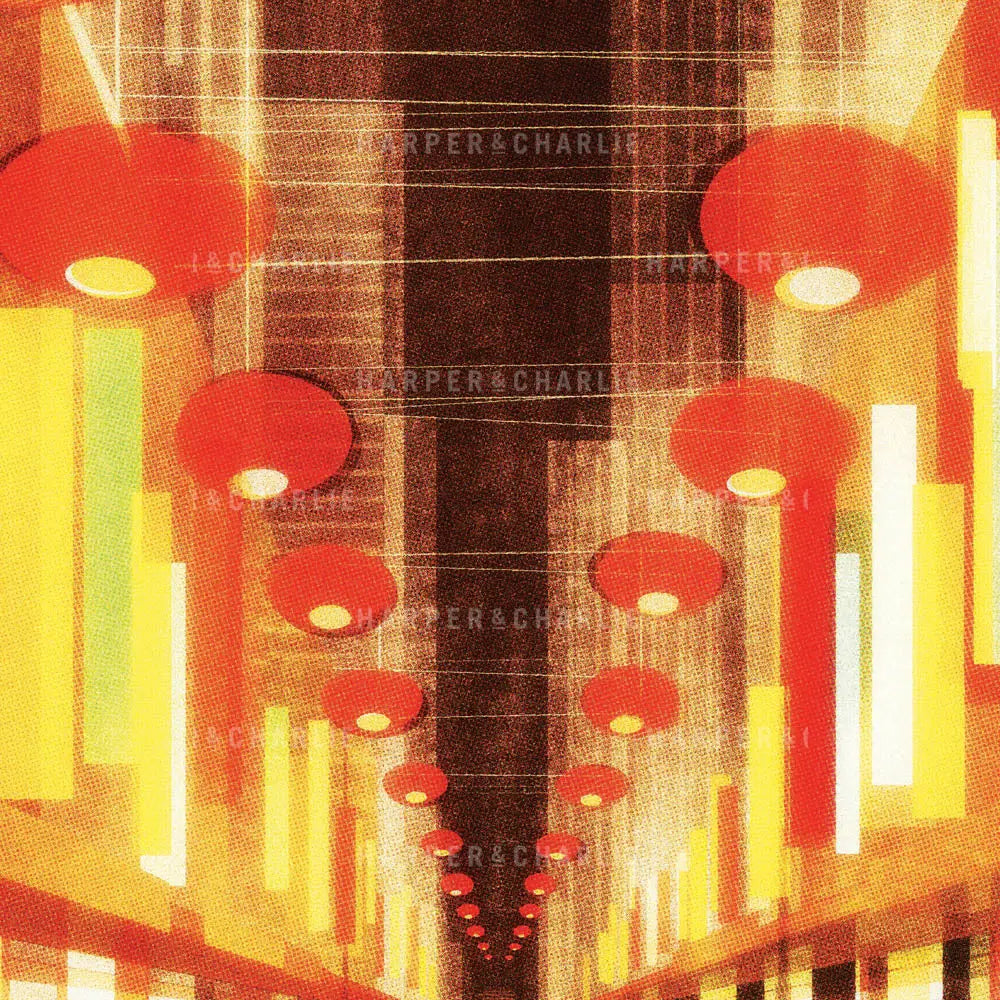 Chinatown Melbourne colour print closeup by Harper and Charlie