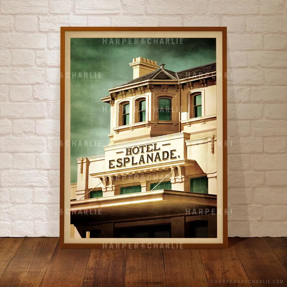 Espy Hotel St Kilda, Melbourne Print