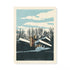 Fallingwater, Pennsylvania Colour Print with Blue Sky by harper and Charlie