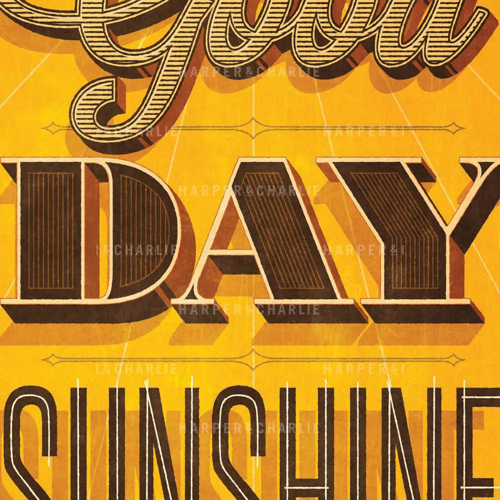 Good Day Sunshine Kids Print