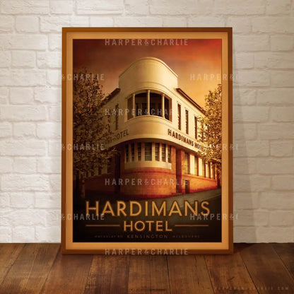 Hardimans Hotel Kensington Melbourne Print