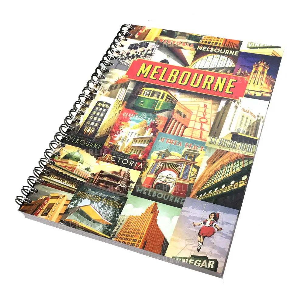 Iconic Melbourne Notebook