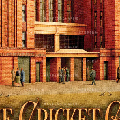 MCC Members Pavilion MCG Close Up View by Harper and Charlie