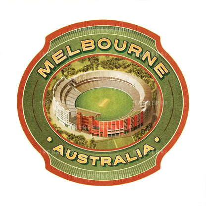 Melbourne Cricket Ground Travel Sticker by Harper and Charlie