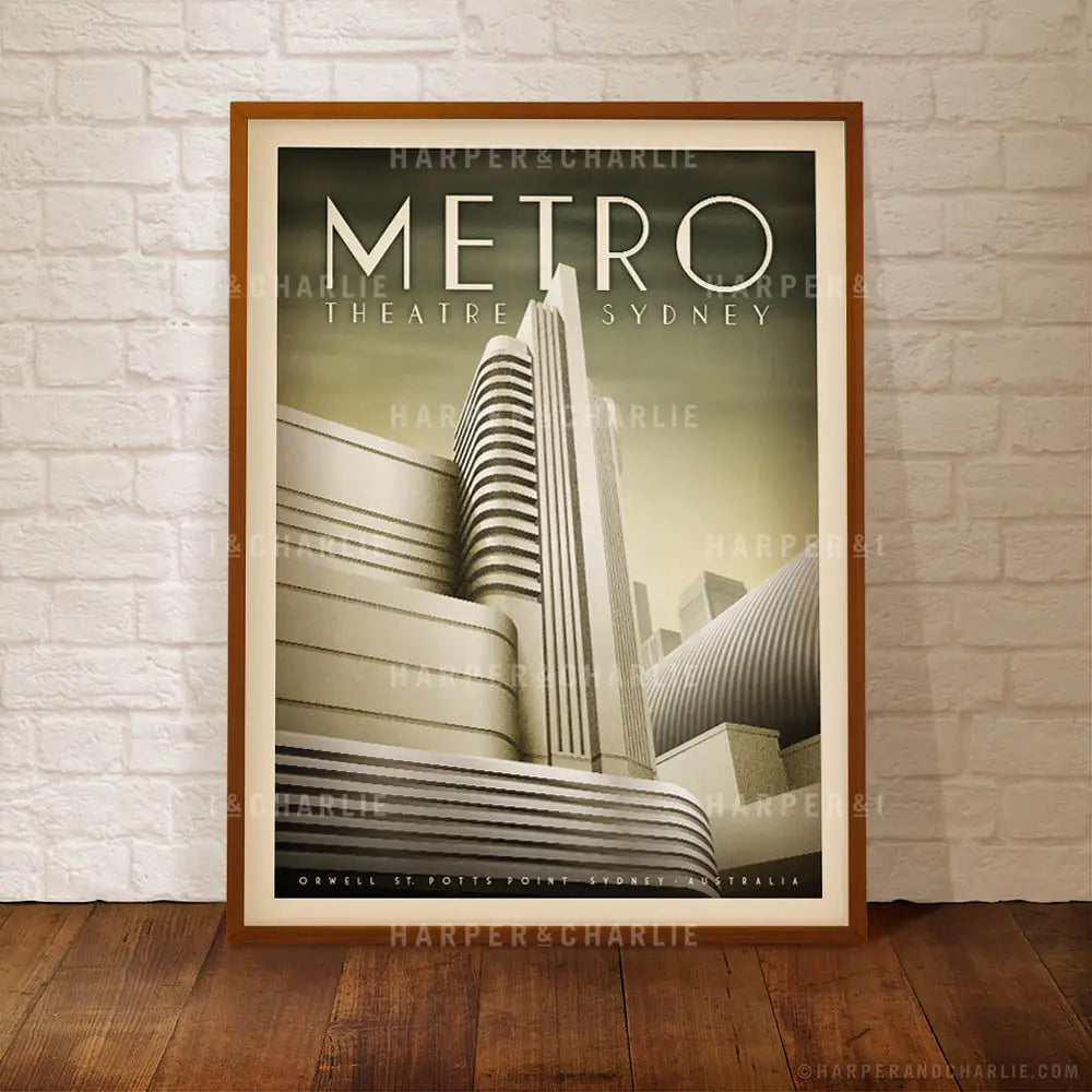 Metro Theatre, Potts Point, Sydney Colour Print