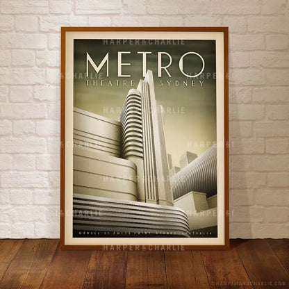 Metro Theatre, Potts Point, Sydney Colour Print