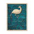 Mid Century Decorative Peacock Art Print Blue by Harper & Charlie