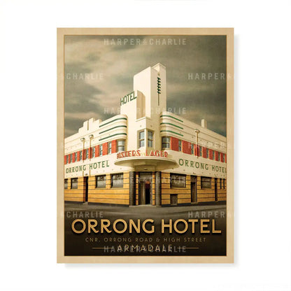 Orrong Hotel Armadale Melbourne Colour Print