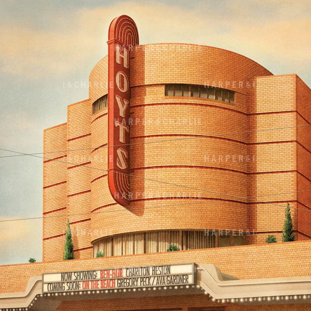 Padua Theatre Brunswick close up view by Harper and Charlie