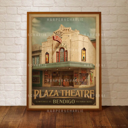 Plaza Theatre Bendigo Framed by Harper and Charlie