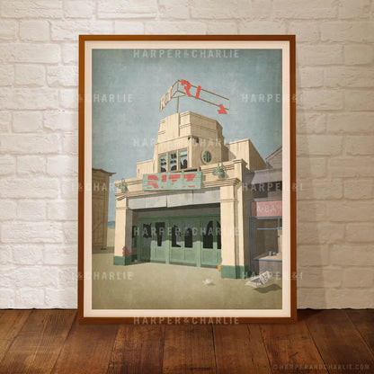 Ritz Theatre Vintage Print