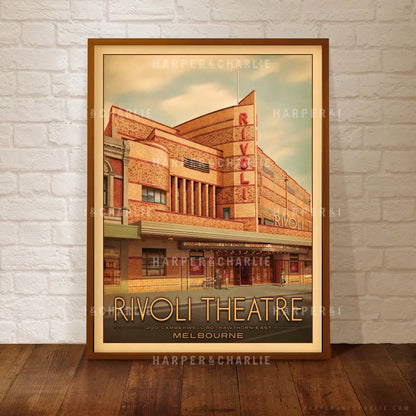 Rivoli Theatre Melbourne Framed by Harper and Charlie