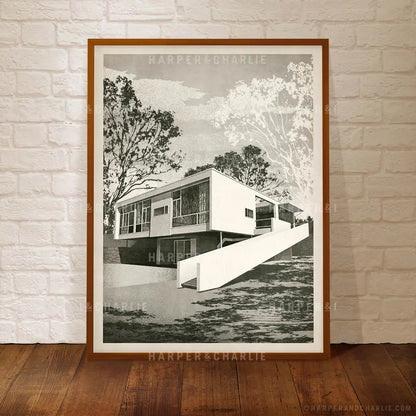 Rose Seidler House, Sydney Colour Print