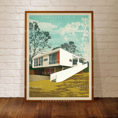 Rose Seidler House, Sydney Colour Print