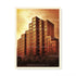 Sirius Building The Rocks Sydney orange sky colour print