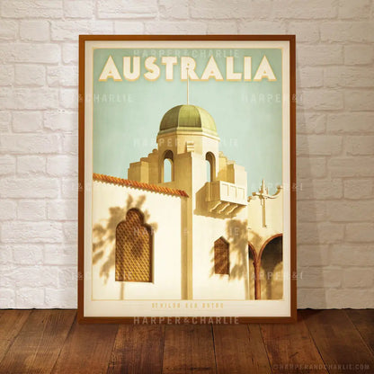 St Kilda Sea Baths Melbourne, Australia Colour Print