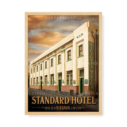 Standard Hotel Fitzroy Melbourne Print by Harper &amp; Charlie