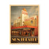 Vintage-inspired poster of the Sun Theatre, Yarraville by Harper and Charlie