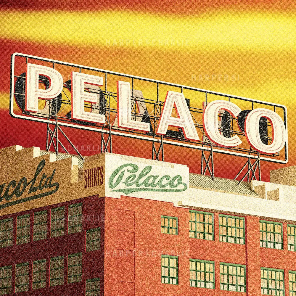 The Pelaco Sign, Richmond Melbourne Print