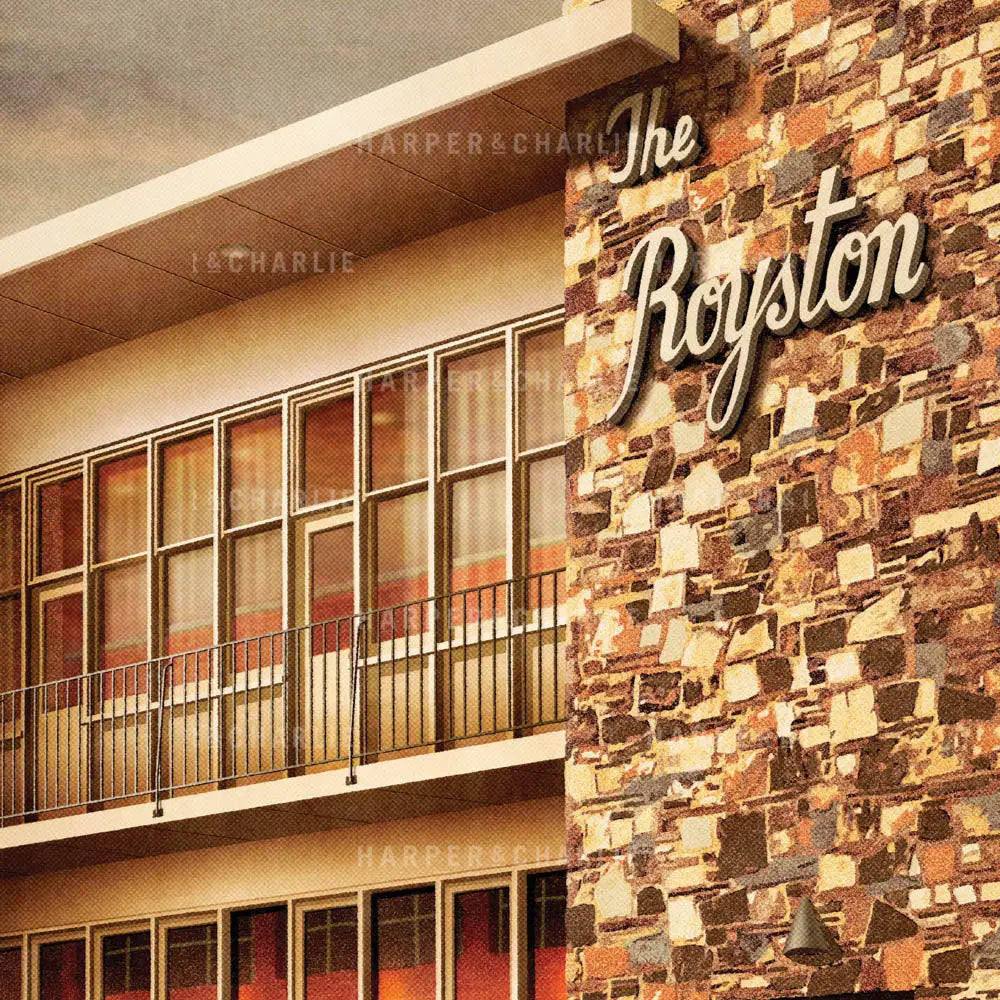 royston-hotel-richmond-close-up-colur-print