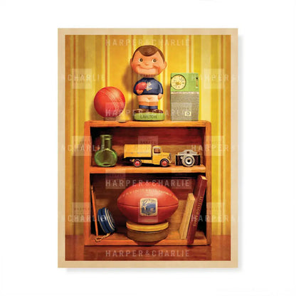 Treasured Possessions Carlton Vintage Print by Harper and Charlie