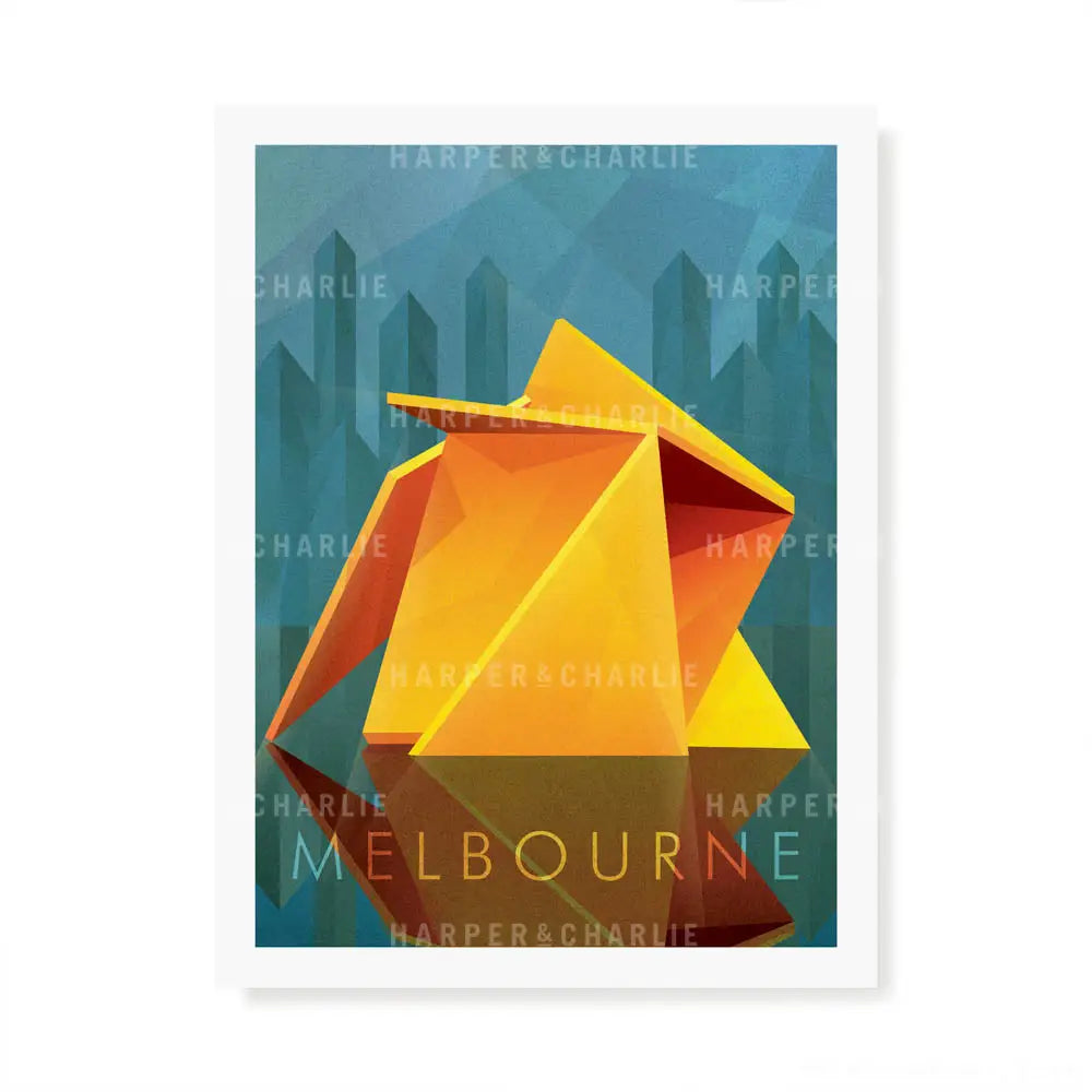Vault Melbourne colour print